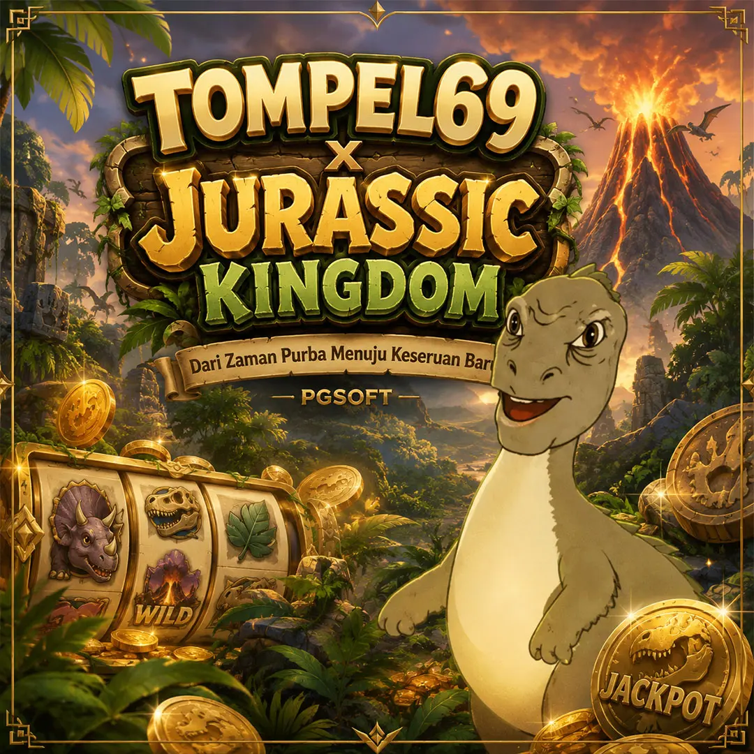 TOMPEL69 x Jurassic Kingdom — Dari Zaman Purba Menuju Keseruan Baru